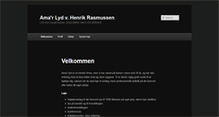 Desktop Screenshot of amarlyd.dk